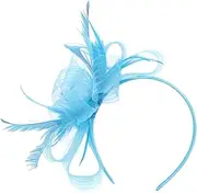 [TEMPNAP] Fascinator Hair Clip Elegant Headband for Women for Tea Parties Weddings and Formal Events Fashionable Dressy Accessory with Stunning