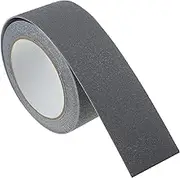 HYTROVE 1 Roll Stair Tread Tape Self Adhesive Slip Peva Tape for Indoor Outdoor Use Durable Non Slip Safety for Steps Floors Grey Color Easy Installation