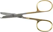 Snip-A-Stitch Scissors 3.5" Gold-Plated