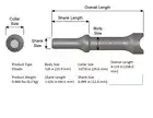 Ajax Tools A965 .498 Shank 1" Diameter Width Universal Tie Rod Tool Made in USA