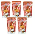 Body Scrub Yoko Gold Peach Milk Salt Spa Cream Repair Moisturize Skin 350 g x 5