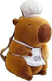 [ａ aternee] Plush Backpack Cartoon Stuffed Animal Bag for Adults Men Indoor Shopping Outdoor