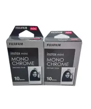 Fujifilm Instax Mini Instant Film 2 Pack Monochrome (20 Sheets)