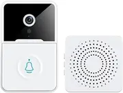 Smart Wireless Doorbell Camera, Battery Powered Video Doorbell Wireless, Bluetooth & WiFi, Infrared Night Vision Video Doorbell, Cloud Storage 2 Way Audio Voice Camera Doorbell