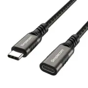 Simplecom CAU620 USB-C Male to Female Extension Cable USB 3.2 Gen2 PD 100W 20...
