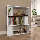 Book Shelf Divider Decorative Bookcase Room Partition Cabinet Storage Organizer