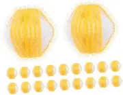 Veemoon 20pcs Reusable Laundry Pet Hair Remover Balls Hair Lint Catcher for Washing Machine Lightweight Safe Dryer Balls for Fur Removal for Cats