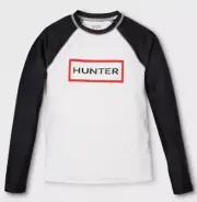 NEW HUNTER For Target Long Sleeve Swim Shirt/Rash Guard UPF 50+ - Size 18 Months
