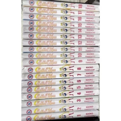 Sailor Moon English Manga Comic Books Set Volumes 1-18 Full Set FAST SHIPPING