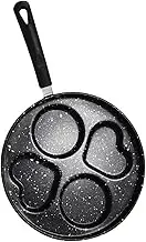 OHPHCALL Convenient Non Stick Egg Frying Pan Multi Function Pancake Cooker Easy to Clean Breakfast Pan for Cooking Essential for Home Kitchen