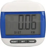Grcfumo Walking Pedometer, Large LCD Display Step Calorie Distance Counter with Clip, Simple Step Tracker for Seniors Adults Exercise