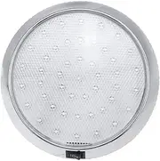2PCS 12V 46 LED Car Caravan Interior Light Bright Light Ceiling Round Dome Roof