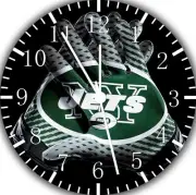 New York Jets Frameless Borderless Wall Clock Nice For Gifts or Decor F131