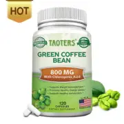 Green Coffee Bean 800mg Contains Chlorogenic Acid To Support Weight Management