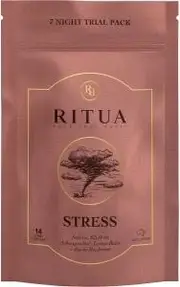 Ritua STRESS Trial Pack Saffron Ashwagandha LemonBalm Reishi 14 Caps
