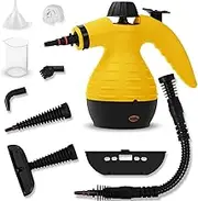 Handheld Steam Cleaner Multi-Purpose Pressurized Steam Cleaner with 9pcs Accessories For Car Seat, Carpet, Beds, Clothes, Curtains, Handheld Steamer for Cleaning Home, Kitchen, Toilet, Bathroom