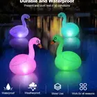 4pcs Outdoor Solar LED Floating Lights Colorful Garden Pond Pool Fountain Light