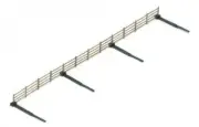 Hornby OO Gauge Trackside Fencing Pack (6) 305mm Length New Model Railway R537