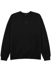 Alpha Tauri Seove Logo Cotton Sweatshirt - Black - M M