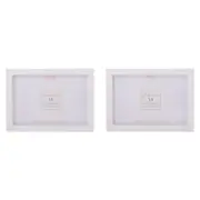 2PK Gibson Gifts Jewelled 30th Picture/Photo Frame 6x4" Rectangle