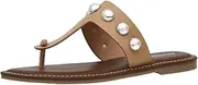 [CUSHIONAIRE] Women's Cindy thong stud sandal +Comfort Foam