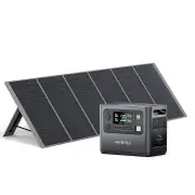 [EU Direct] Aferiy P110-D 1200W 960Wh LiFePO4 Portable Power Station + 1*400W Solar Panel S400A1 UPS Pure Sine Wave Camp