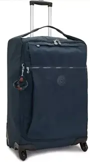 Kipling Darcey Large 29-Inch Softside Checked Rolling Luggage True Blue