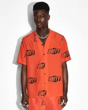 Buy Unity Sign Resort Ss Shirt Orange | Ksubi | Ksubi ++
