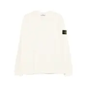 [Stone Island] Stone Island 6100053 Patch-pocket Cotton Sweater S NEUTRALS