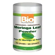 100% Moringa Leaf Powder 300 Grams By Bio Nutrition Inc