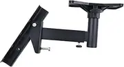 Speaker Wall Mount Adjustable Space Saving Iron Universal Bracket Holder Swivel and Tilt for Audio Home Stage Office Concert