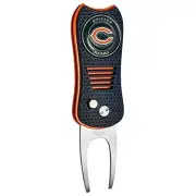 Chicago Bears Switchblade Divot Tool with ball marker, magnetically attached
