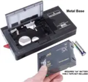 Cassete Adaptor VHS-C Compatible Compact Camcorder to Normal Size AA Battery