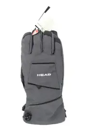 Head Unisex DuPont Sorona Insulated Charcoal Ski Glove With Pocket M