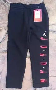 JORDAN little boys' Jumpman Fleece Pants 852949 size 4