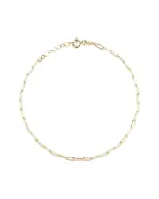 Ember Fine Jewelry 14K Paperclip Bracelet