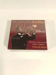 Louis Armstrong – The Legendary Satchmo - 5 CD Box Set - 100 Tracks New Sealed