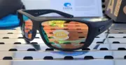 New Costa del Mar CAT CAY AT 01 Sunglasses Blackout w/ Green 580p Polarized