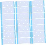 Gogogmee 40pcs Wig Tape Double Side Tape Double Sided Adhesive Tape Wigs Double Sided Tape 2 Sided Tape Adhesive Tape for Lace Front Wig Lace Front Tape Wig Adhesive Tape Plastic Sky-Blue