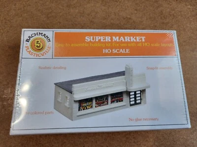 Bachmann HO Super Market #45141