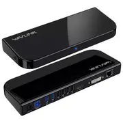 13-in-1 USB 3.0 Universal Laptop Docking Station USB C Hub Dual Monitor for M1M2