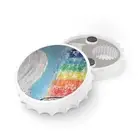 Angels Brought Me Here - MAGNETIC BOTTLE OPENER - by Kerry Sandhu Art