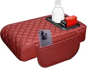 Car Center Console Pad Elbow Rest Pillow - Car Armrest Seat Box Cover Protector, Breathable Armrest Pad for Drives | Car Arm Rest Extender Storage Case Armrest Box Cover Pad for Center Console