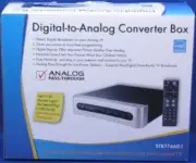 RCA Digital to Analog Converter Box STB7766G1 Complete Set for TV NEW
