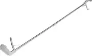 Amosfun 2pcs snake reptile tweezers stainless steel grabber tool snake handling hooks Snake Pole Grabber And