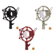 Metal Shockproof Studio Recording Microphone Shock Mount Spider Mic Holder Clip