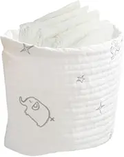 Baby Bedside Storage Bag,Baby Crib Organizer Bag | Bedside Organizer, Dormitory Bed Bunk Holder, Nursery Organizers and Storage, Baby Nappy Holder