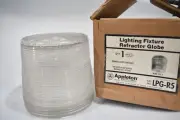 EMERSON APPLETON LPG-R5 LIGHTING FIXTURE REFRACTOR GLOBE, PRISMATIC, NEMA 5