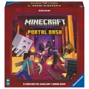 Ravensburger Minecraft Portal Dash 1-4 Players Strategy Family Board Game 10+