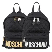 在飛比找Yahoo奇摩購物中心優惠-Moschino 字母標誌絎縫尼龍後背包-2款可選